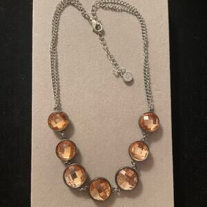 Simply Vera Light Brown Tone Shiny Necklace